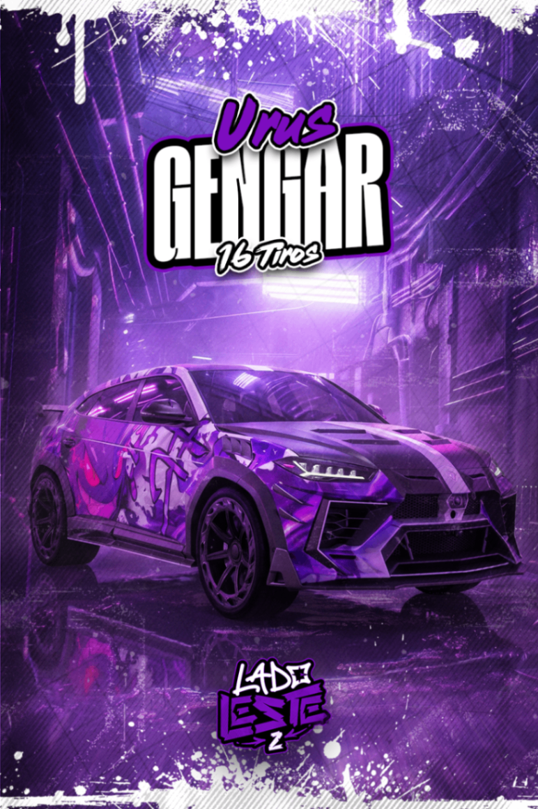 Urus Gengar Purple (16 Tiros) - WIPE