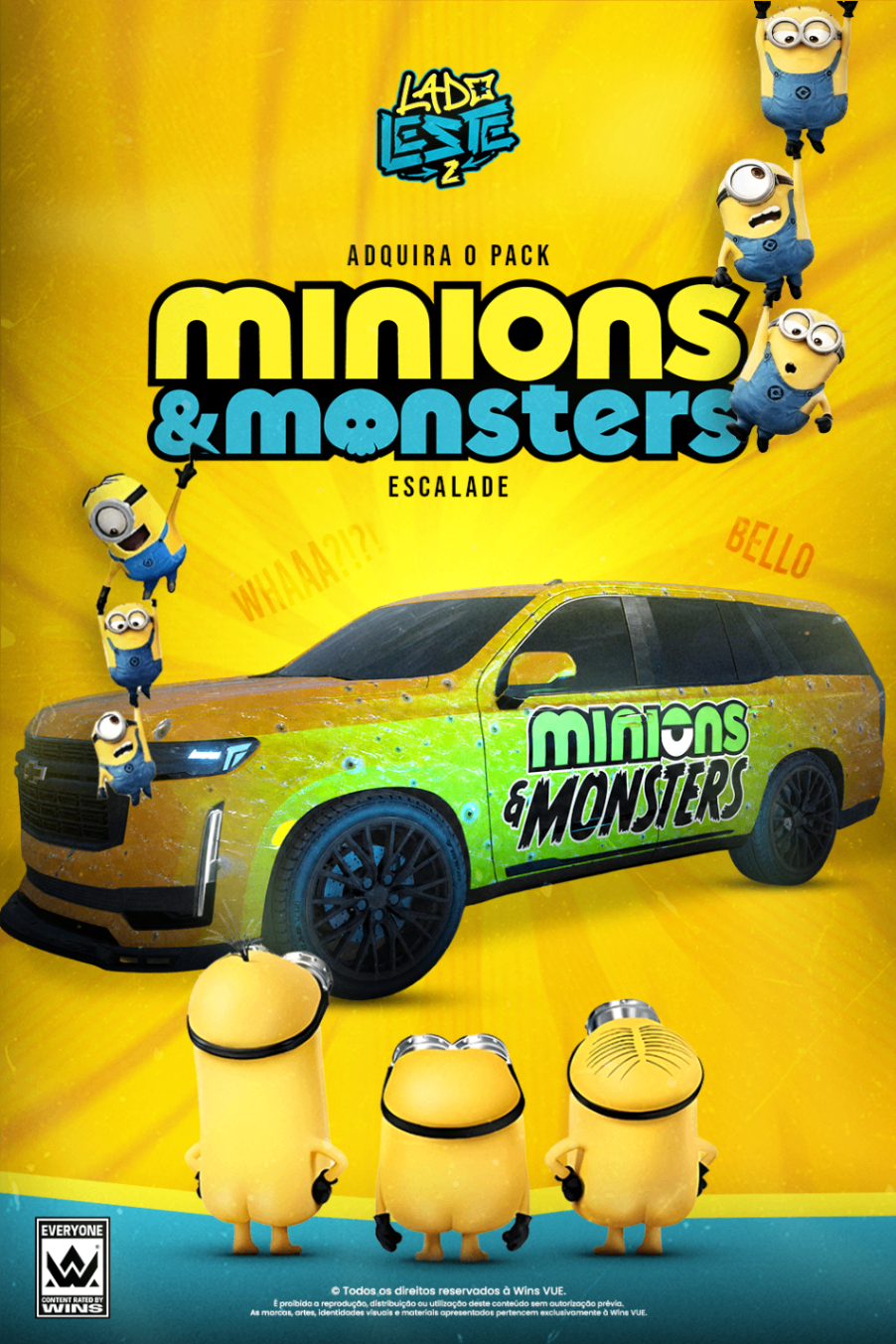 Escalade Minions (16 Tiros)