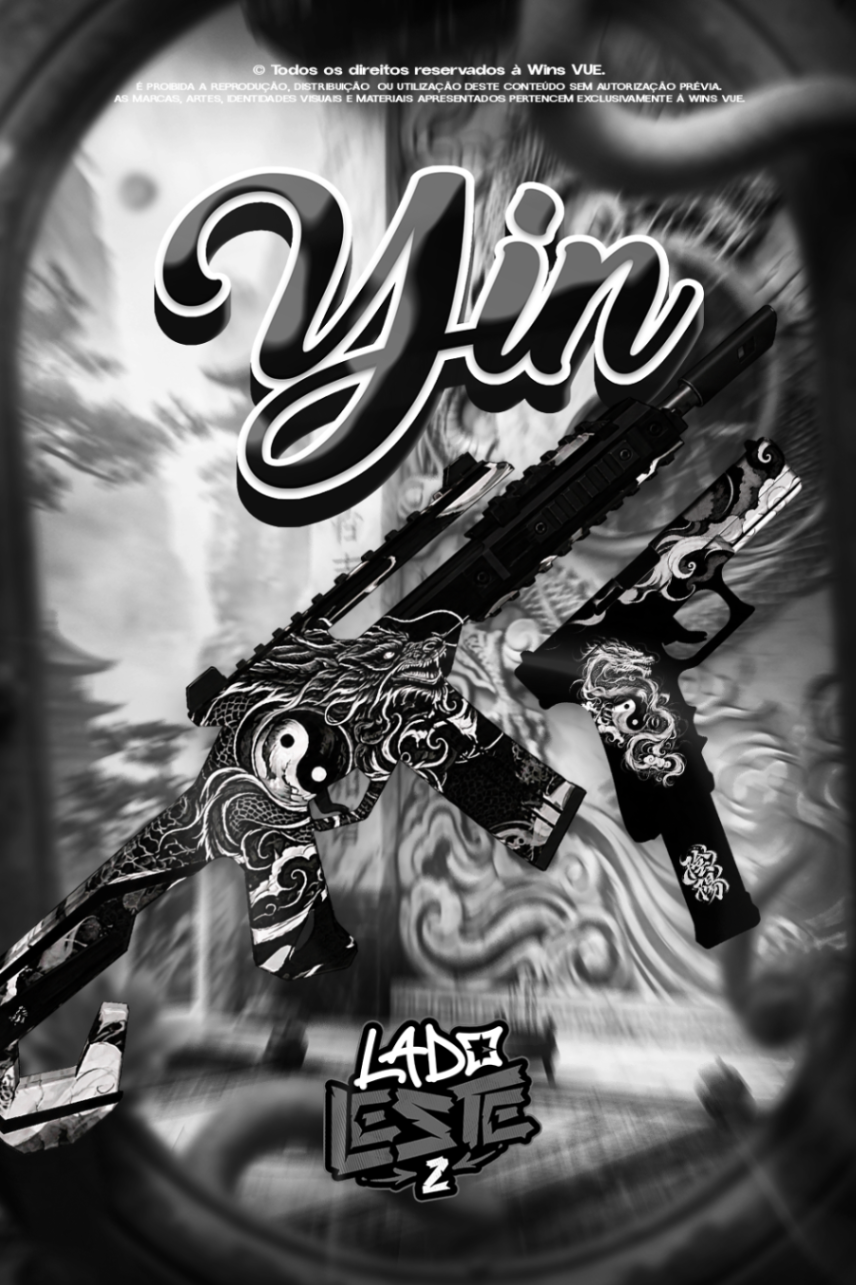Pack Skins Yin (Black - Sig/G3 e Rajada)