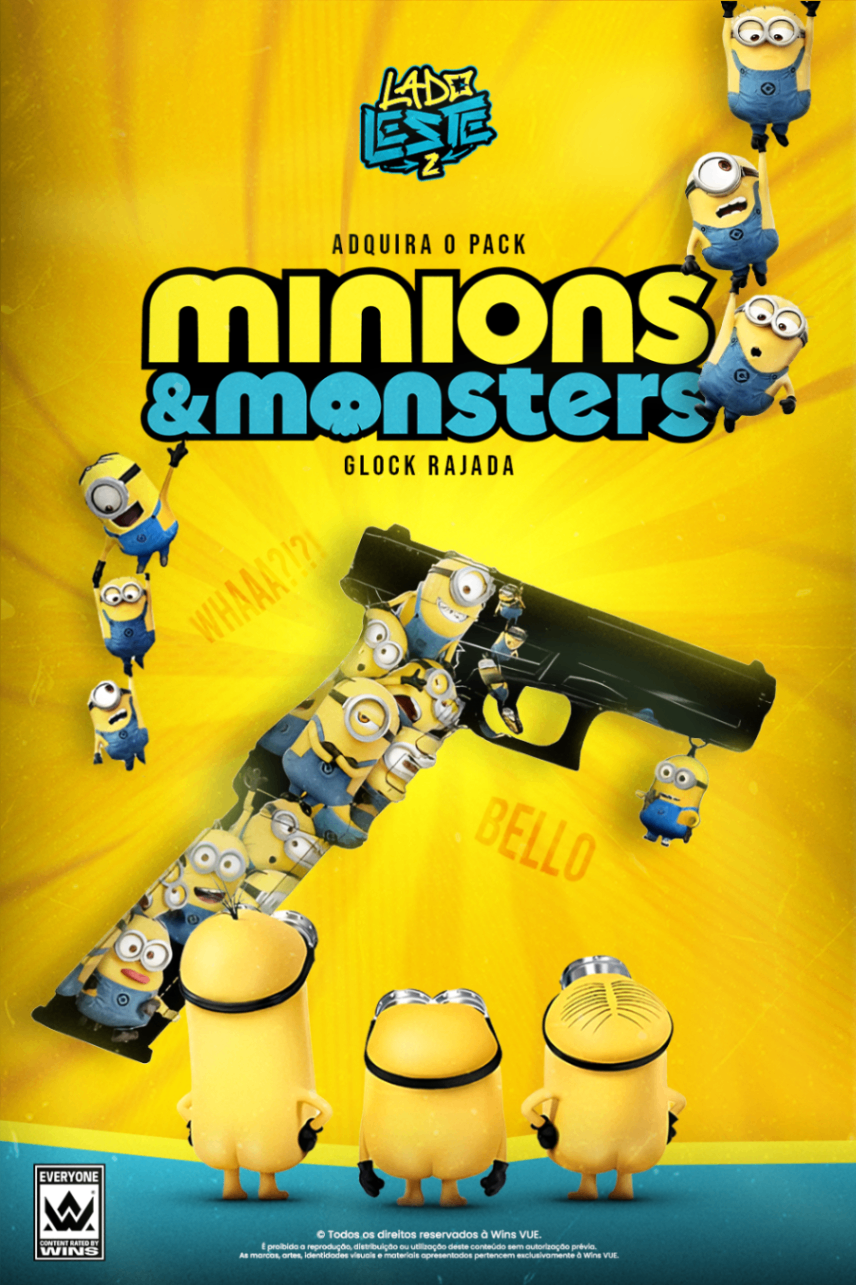 Glock Rajada Minions