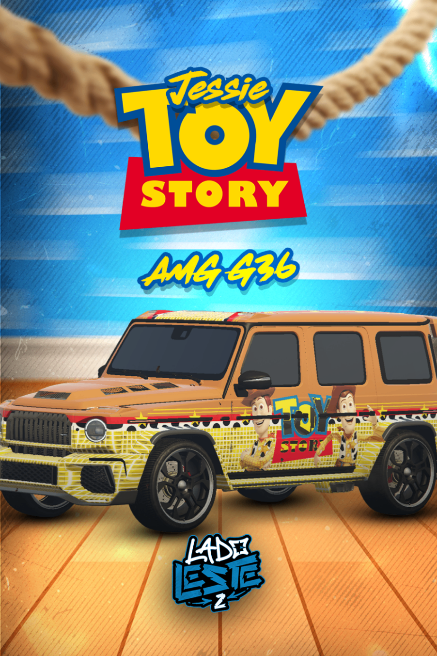 AMG G36 Woody Toy Story (16 Tiros)
