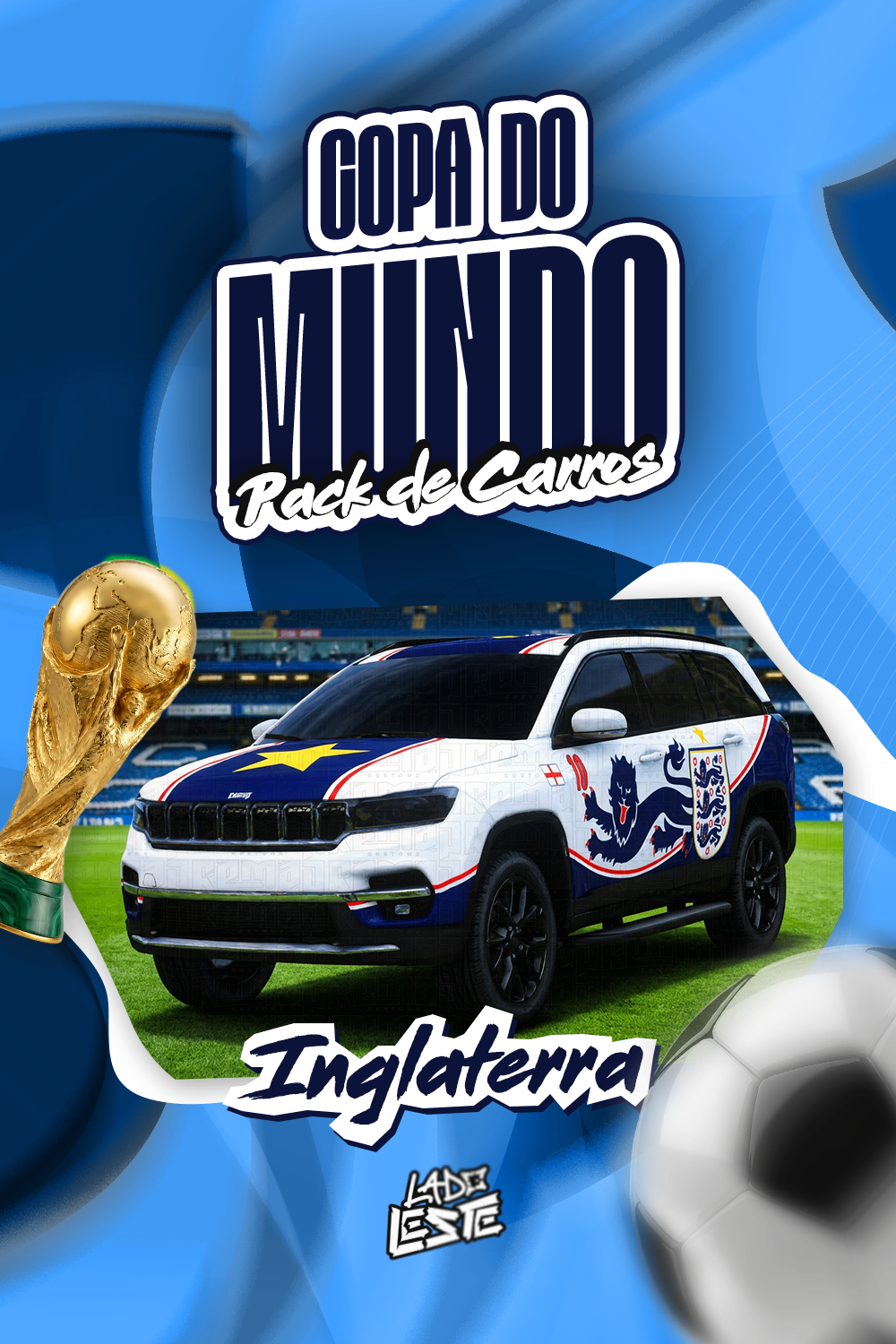 Carro Inglaterra (16 Tiros) (Wipe)