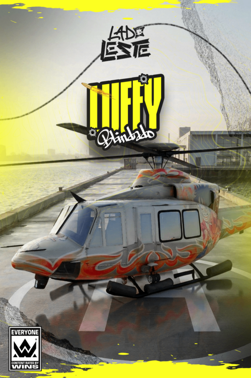 Helicóptero Luffy - (16 tiros) (WIPE) (1000 KG)
