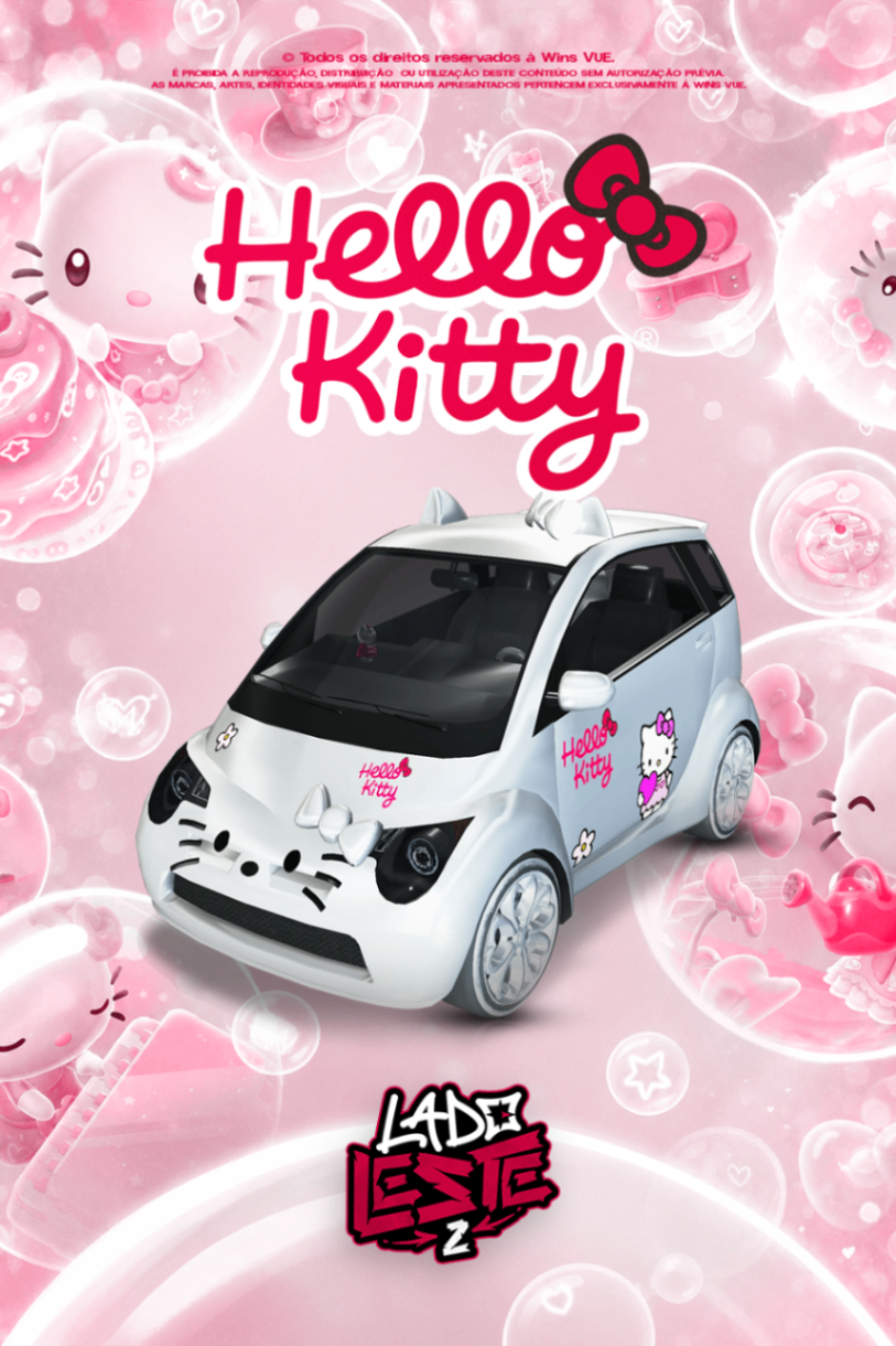 Panto Hello Kitty - (16 Tiros)