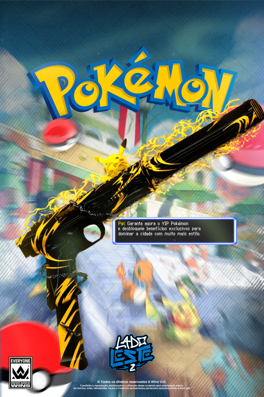 Glock Rajada Pokemon