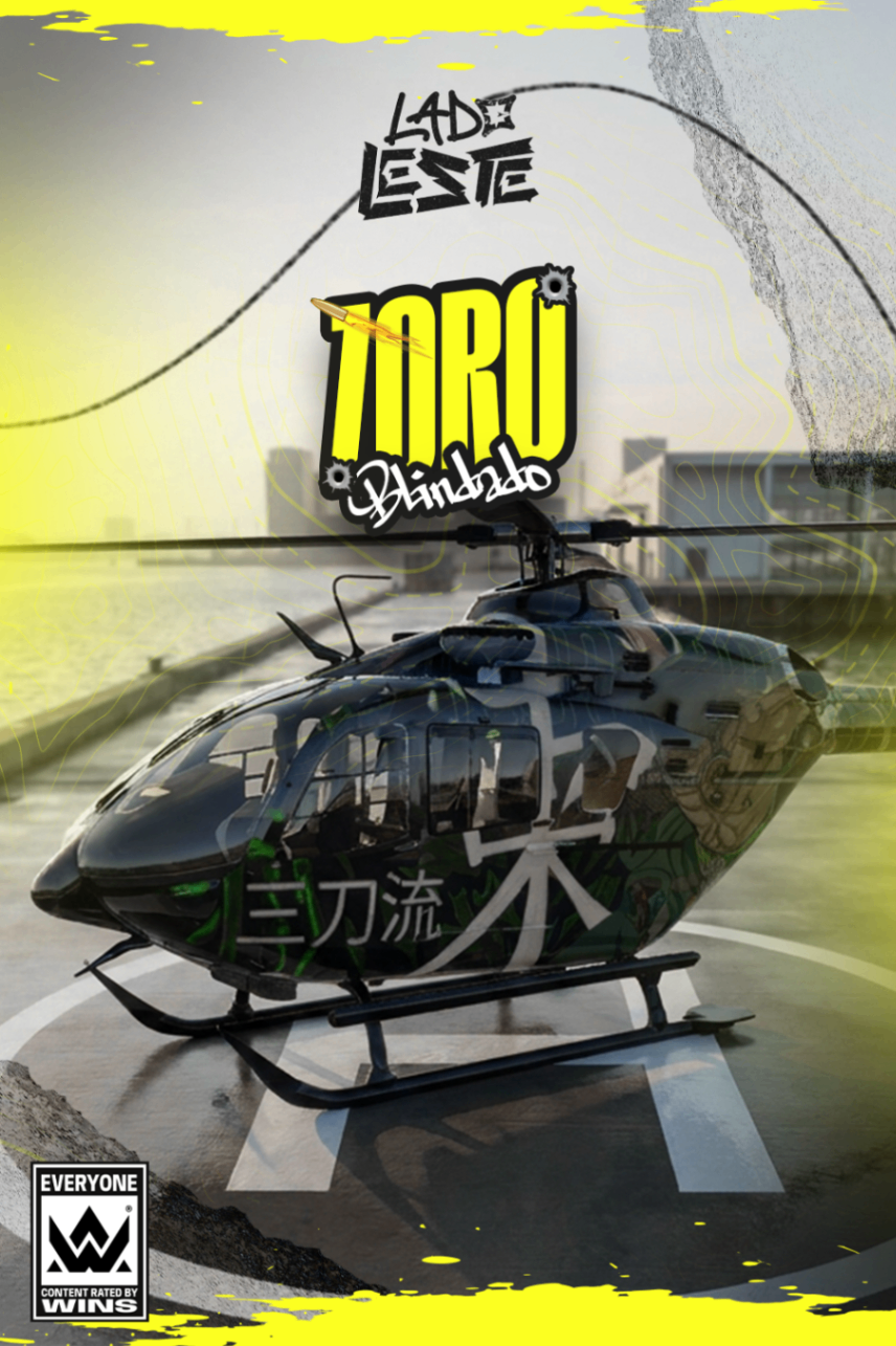 Helicóptero Zoro - (16 Tiros) (WIPE) (1000 KG)