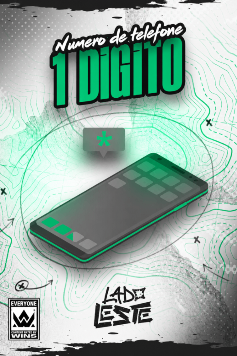 Numero Personalizado 1 Digito