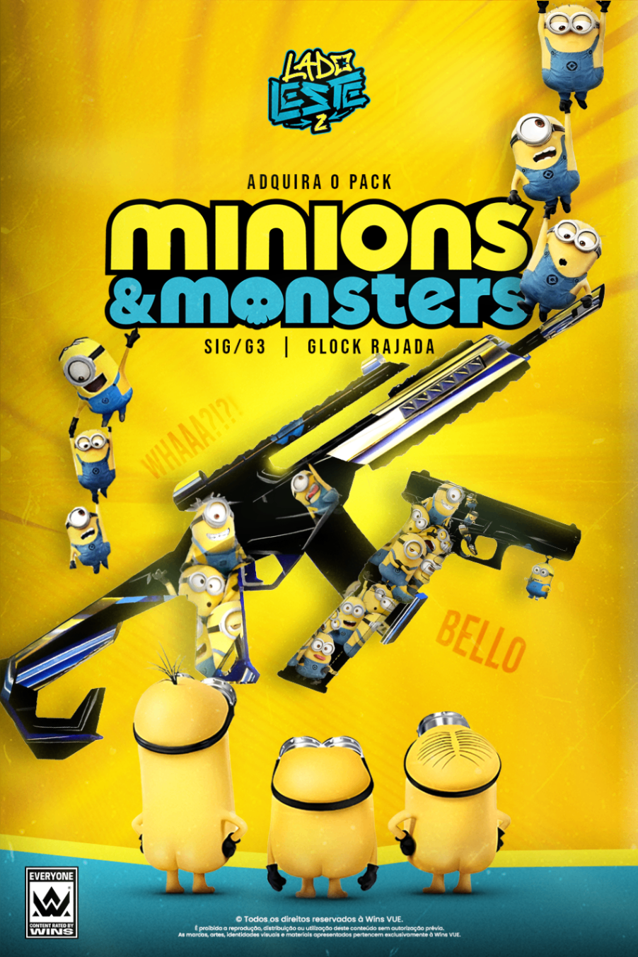 Pacote Skins Minions